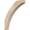 Ekena Millwork 3 1/2"W x 20"D x 24"H Thorton Smooth Knee Brace, Douglas Fir BRC04X20X24THR00SDF - alternate 1